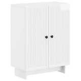 3 Piece Bathroom Cabinet Set EDE High Gloss White 3417418