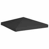 Gazebo Top Cover 310 g/m 3x3 m Grey 44781