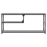 TV Cabinet Grey Sonoma 103x38x46.5 cm Engineered Wood and Steel 831826