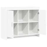 Sideboard White 98.5 x 33 x 80 cm Engineered Wood 8011131