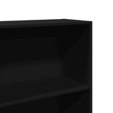 Bookcase Black 60x30x189 cm Engineered Wood 857918