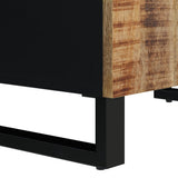 Sideboard with 2 Doors 60x33x75 cm Solid Wood Mango 352913