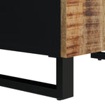 Sideboard with 2 Doors 60x33x75 cm Solid Wood Mango 352913