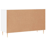 Sideboard High Gloss White 100x36x60 cm Engineered Wood 828158