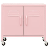 Storage Cabinet Pink 60x35x56 cm Steel 336265