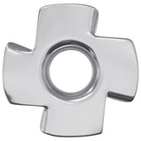 Pronged T-nut 7200 pcs Silver M6 mm Steel 864997