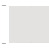 Vertical Awning White 140x800 cm Oxford Fabric 148168