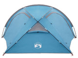 Trekking Tent with Rainfly Water-Resistant 3-Person Blue 42042219