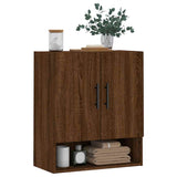 Wall Cabinet Brown Oak 60x31x70 cm Engineered Wood 829939