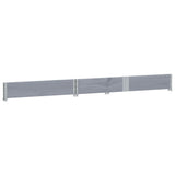 Garden Planter Grey 150x50 cm Solid Wood Pine 3295405