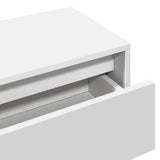 4 Piece Hallway Furniture Set White Engineered Wood 847919