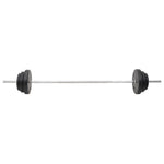 ZNTS Barbell and Dumbbell with Plates Set 90 kg 3145029