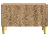 Coffee Table Artisan Oak 50 x 49 x 40 cm Engineered Wood 895204
