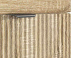 Bathroom Furniture Set Sonoma Oak Engineered Wood 3404206