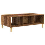 Coffee Table Old Wood 102 x 55 x 35 cm Engineered Wood 875119