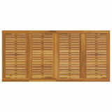 Garden Dining Set 9 pcs Beige Poly Rattan 3365510