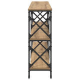 Console Table Artisan Oak 156 x 28 x 80.5 cm Engineered Wood 882785