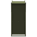 Firewood Rack Olive Green 69.5x35x81 cm Cold-rolled steel 864180