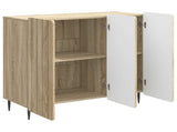 Sideboard Sonoma Oak 89 x 34.5 x 82 cm Engineered Wood 894417
