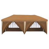 Pop-up Party Tent 575 x 288 x 245 cm Beige 42019804