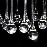 Chandelier with 85 Crystals White 60345
