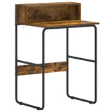 Desk with Storage Smoked Oak 60 x 50 x 91 cm 8008016