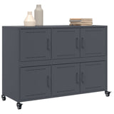 Sideboard Anthracite 100.5x39x72 cm Steel 846742