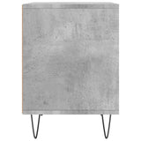 Bedside Cabinets 2 pcs Concrete Grey 40x35x50 cm Engineered Wood 830725