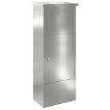 Parcel Drop Box Black 44.5 x 29 x 110.5 cm Galvanised Steel 874931