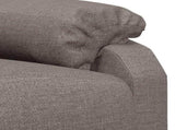 Recliner Chair Taupe Fabric 342458