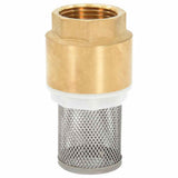 Suction Hose with Brass Connectors Black 1.1" 15 m PVC 151064