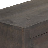 TV Cabinet Solid Mango Wood 140x30x45 cm 245910