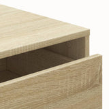 Corner Chest of Drawers Sonoma Oak 40x41x76 cm Engineered Wood 852863