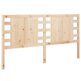 Headboard 141x4x100 cm Solid Wood Pine 818765