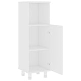 3 Piece Bathroom Furniture Set White Engineered Wood 3056943