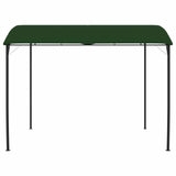 Gazebo 3 x 3 x 2.55 m Green Powder-Coated Steel and Fabric 42030534
