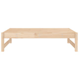 Garden Footstool 120x80 cm Solid Wood Pine 825709