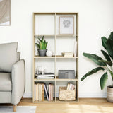 Room Divider Bookcase Sonoma Oak 69.5x29x137.5 cm Engineered Wood 858023