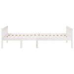 ZNTS Children's Bed without Mattress White 90x200 cm Solid Wood Pine 855028