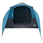 ZNTS Family Tent Tunnel 6-Person Blue Waterproof 4009573