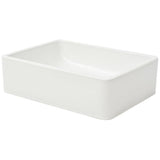 Basin Ceramic White 41x30x12 cm 142339