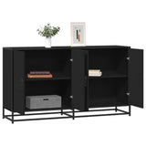 Sideboard Black 134x35x76 cm Engineered Wood 3300815