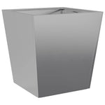 ZNTS Garden Planter 40x40x40 cm Galvanised Steel 851062