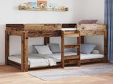 Bunk Bed for Kids Old Wood 100 x 200 cm Engineered Wood 3410513