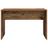 Dressing Table Set with LED Old Wood Engineered Wood 3329187