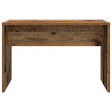 Dressing Table Set with LED Old Wood Engineered Wood 3329183