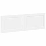Wall-Mounted Headboard UTRECHT White Engineered Wood 897825