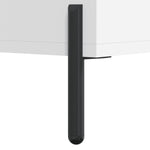 ZNTS Coffee Table White 90x50x40 cm Engineered Wood 829220