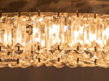 Crystal Ceiling Light Modern Chandeliers Stainless Steel Pendant Lights with Crystal Decorations for T3398P341323