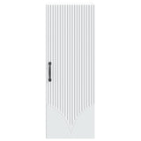 Wall-Mounted Cabinet White 33 x 34.5 x 90 cm Engineered Wood 898925